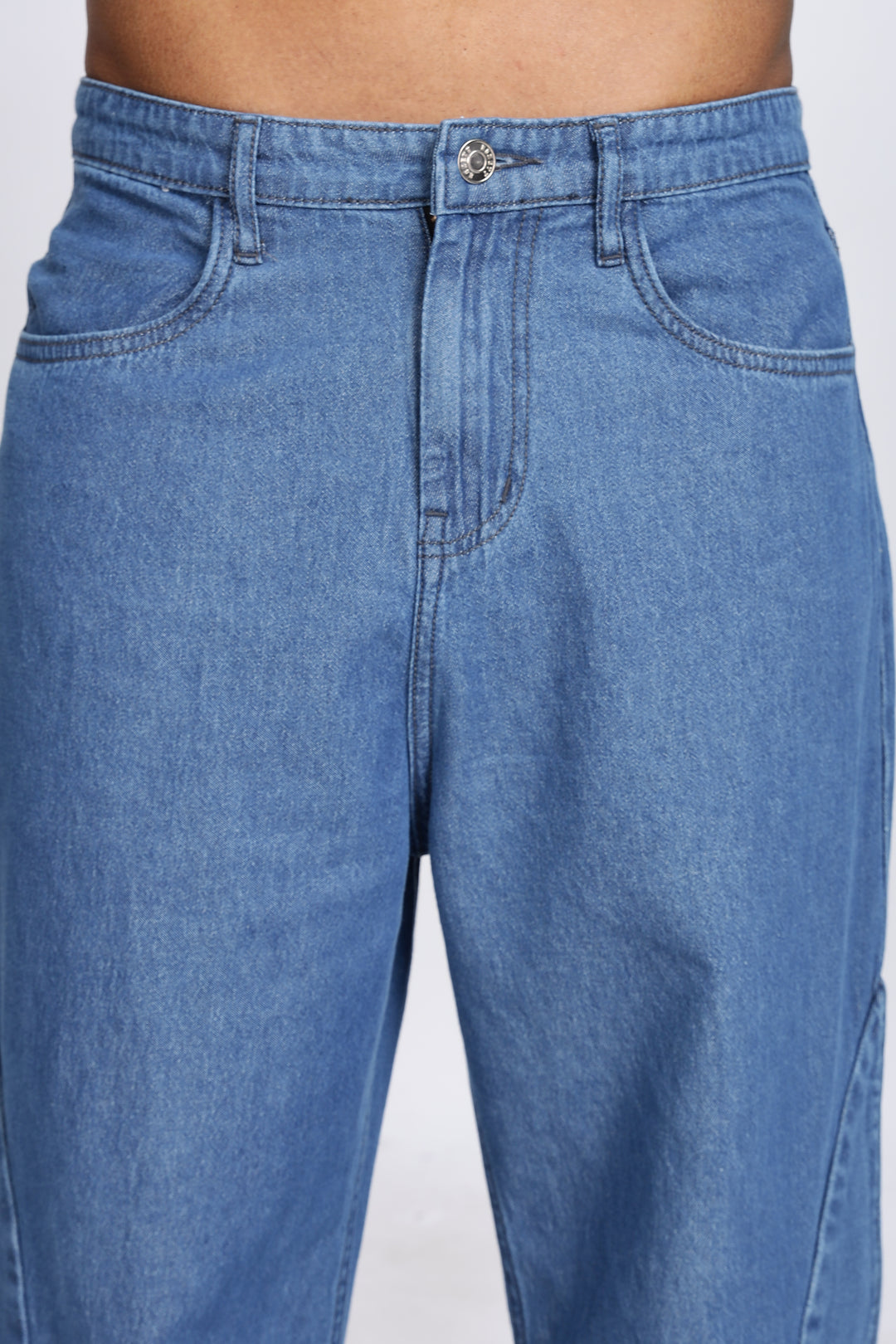 Twin- Flap Blue Cargo Pants