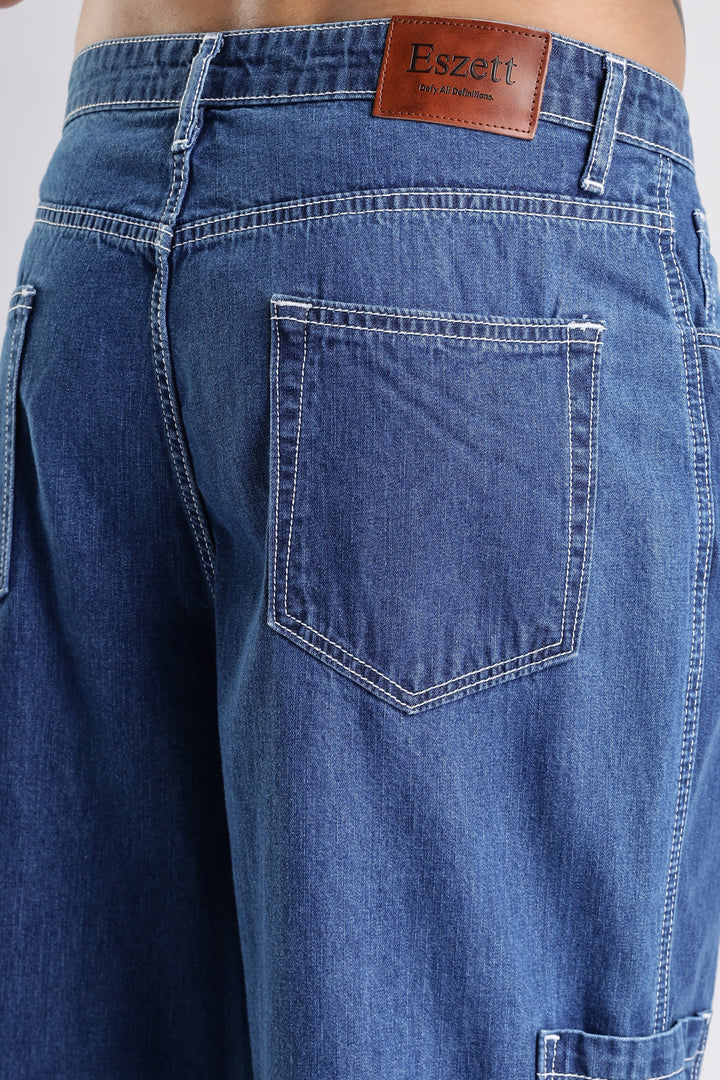 Originals: Denim Blue Cargo Pants
