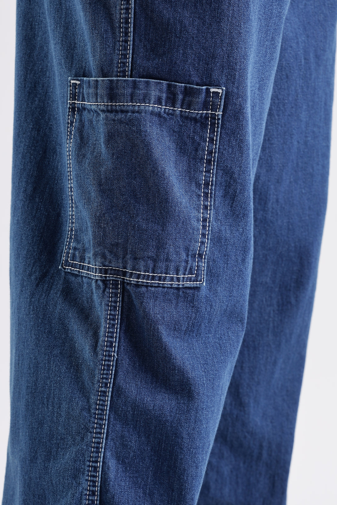 Originals: Denim Blue Cargo Pants