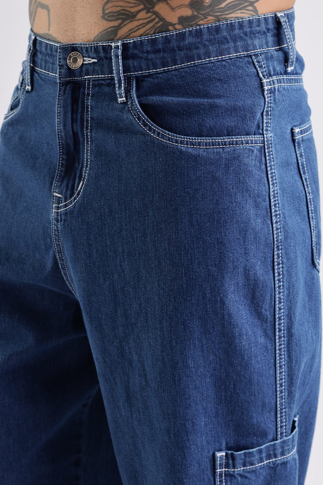 Originals: Denim Blue Cargo Pants