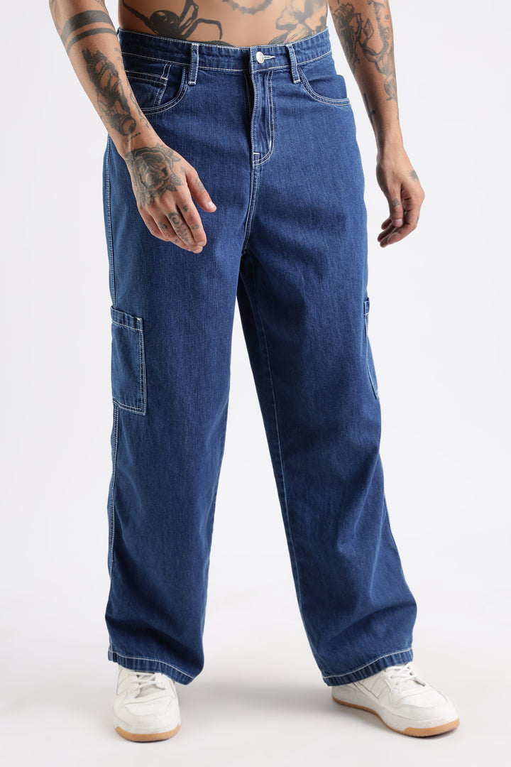 Originals: Denim Blue Cargo Pants