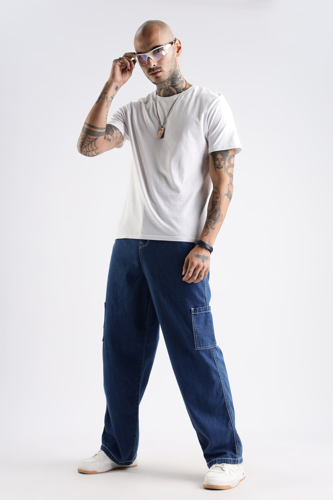 Originals: Denim Blue Cargo Pants