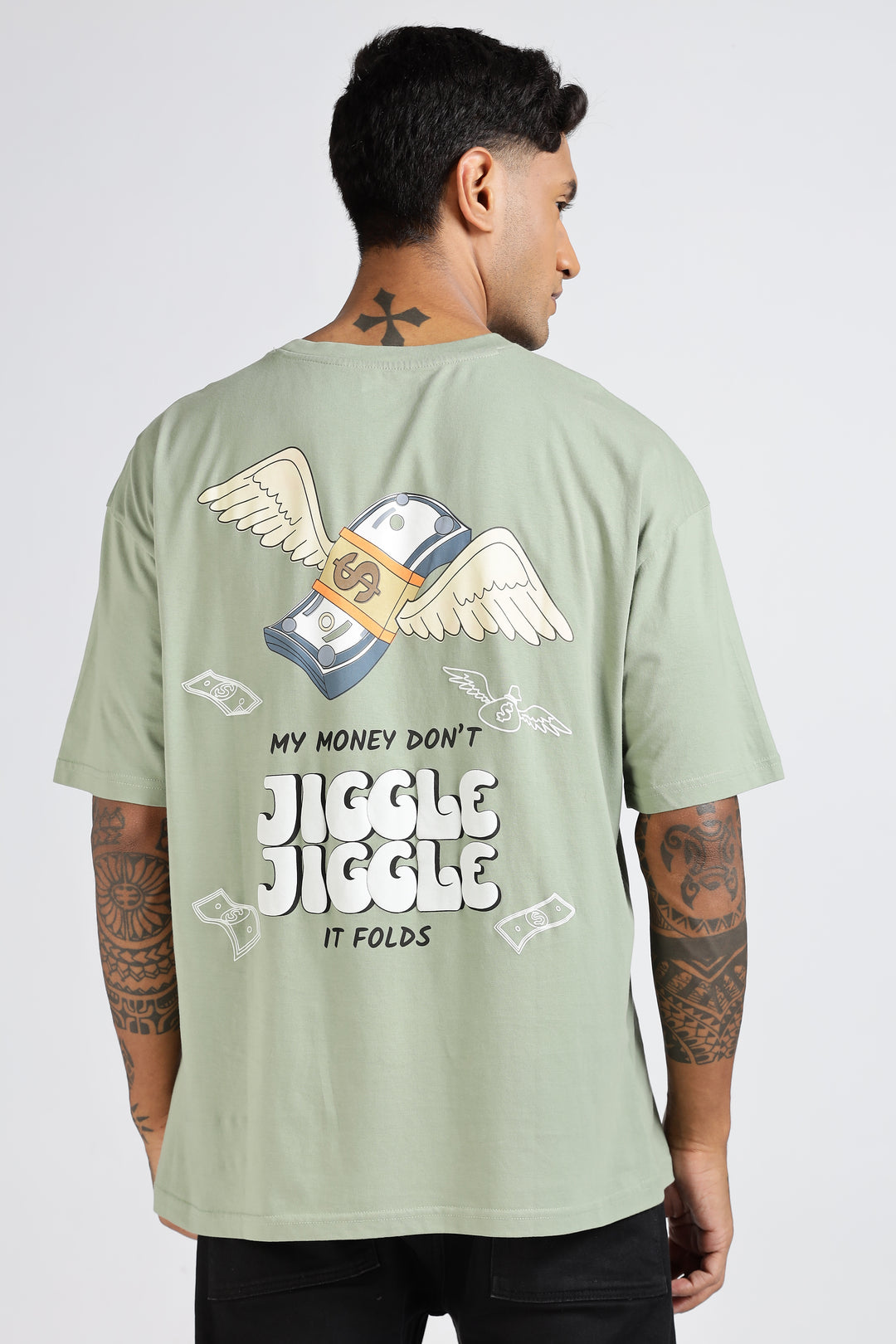 Jiggle Money Oversized T-shirt