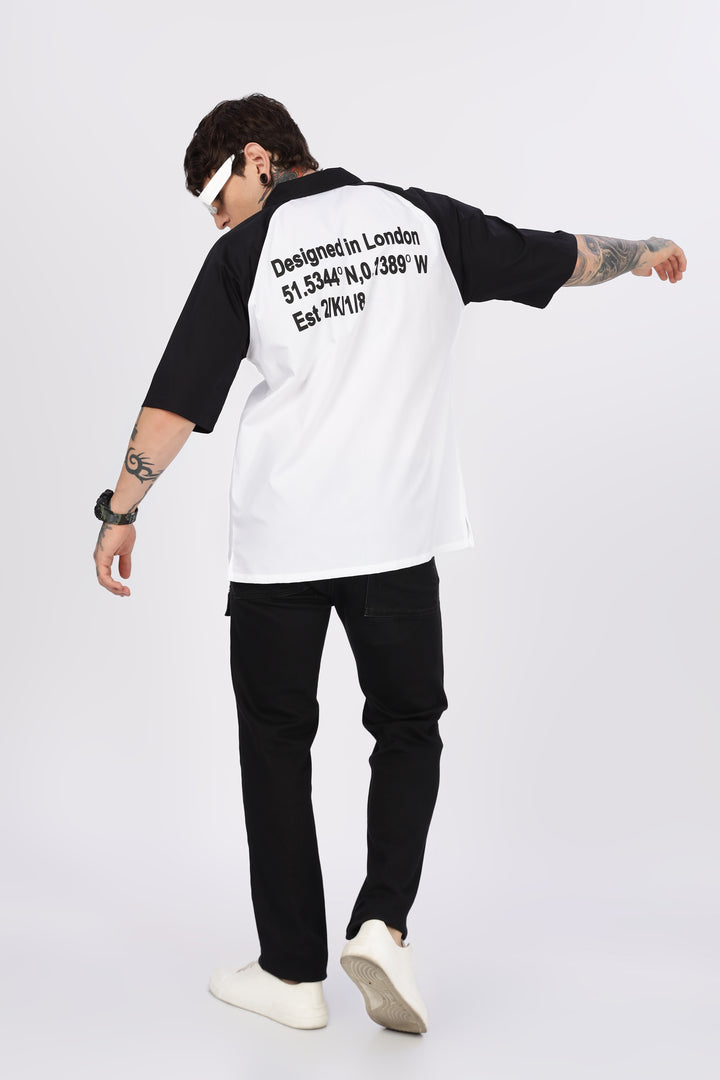 Shuttle: Oversized Black & White Shirt