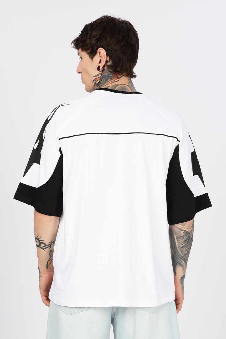 Illusions: Black & White Oversized T-Shirt