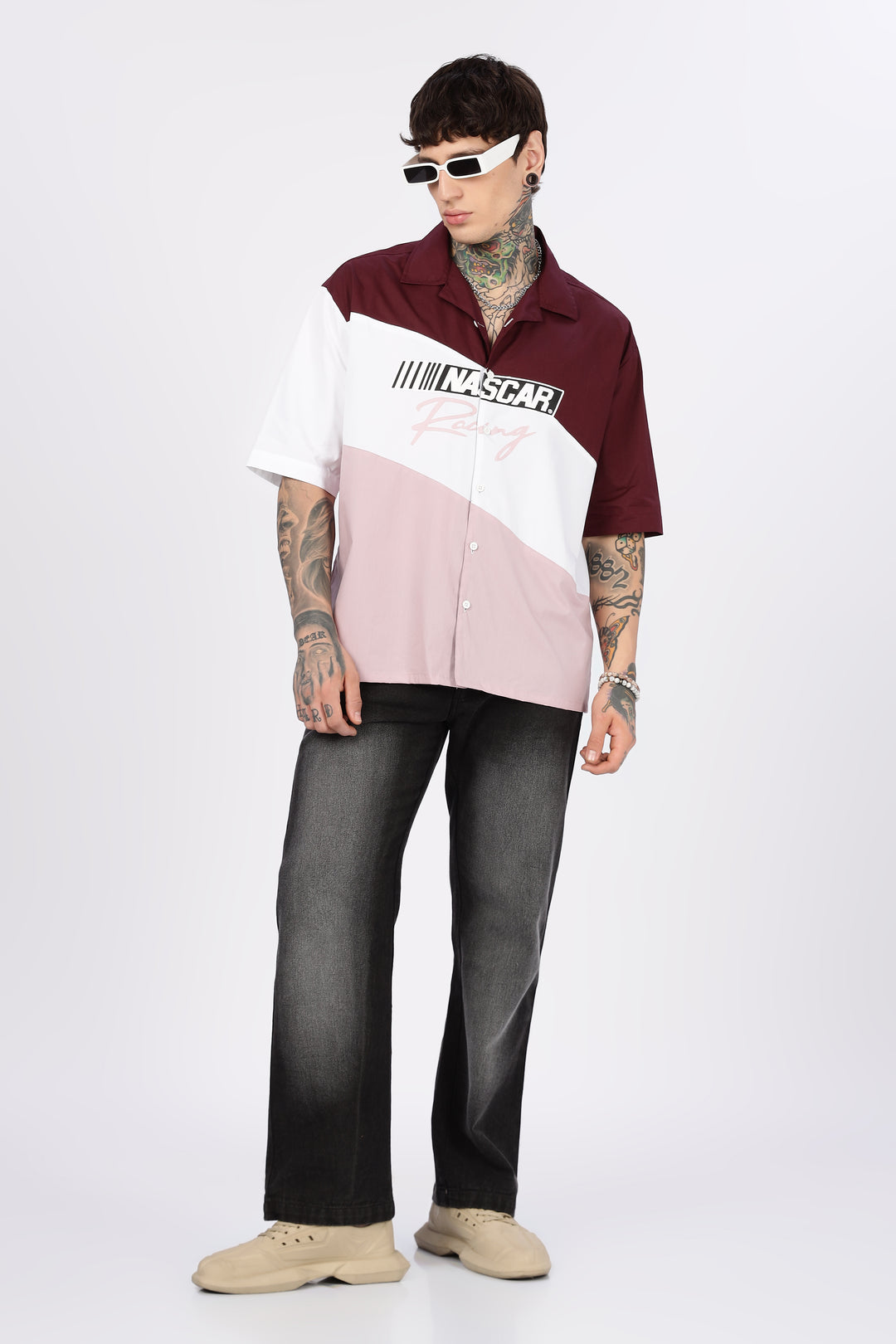 Nascar Racing: Cut & Sew Oversized Shirt