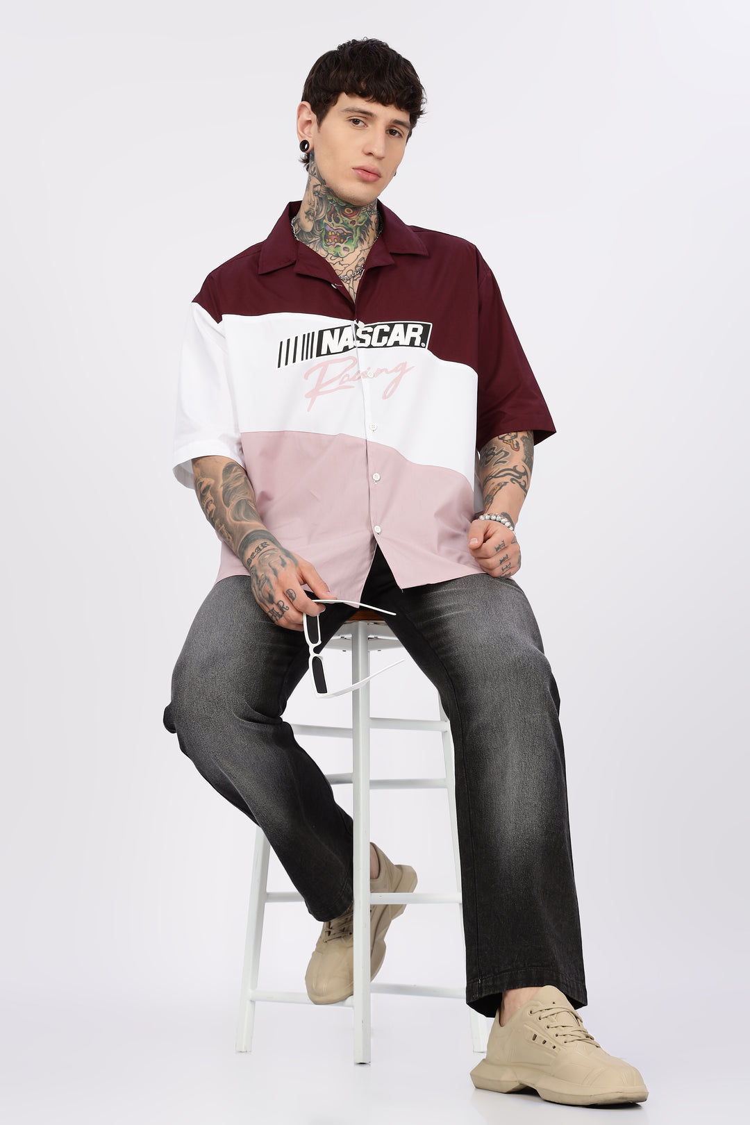 Nascar Racing: Cut & Sew Oversized Shirt