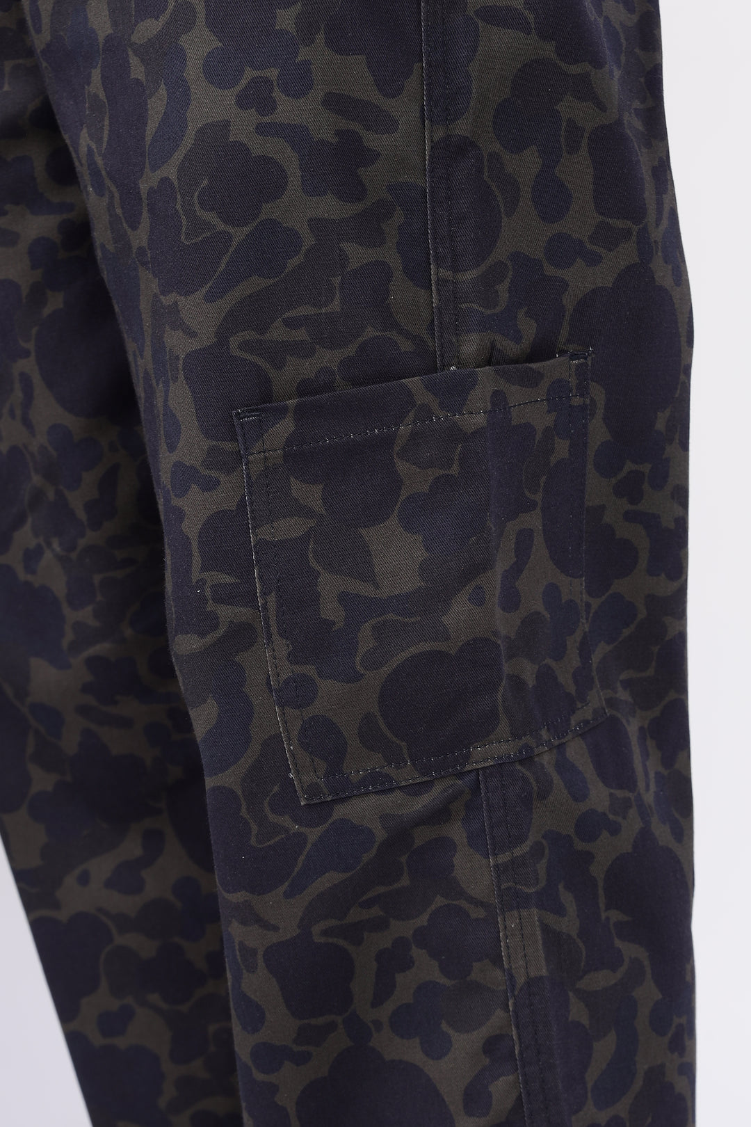 Camouflage Printed Baggy Cargo Pants