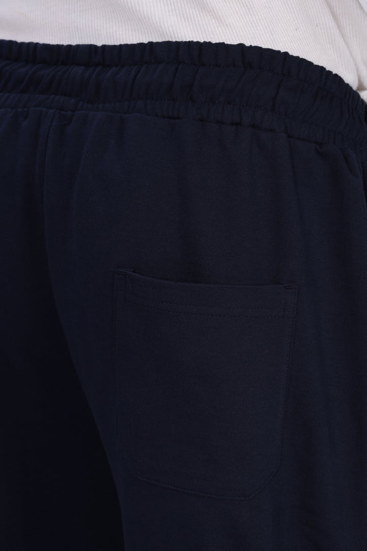 Navy Blue Regular Fit Joggers