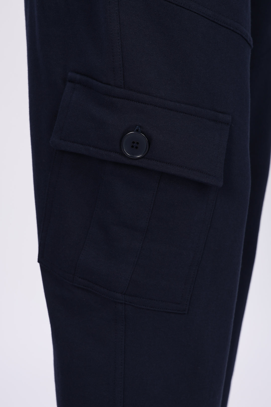 Navy Blue Regular Fit Joggers