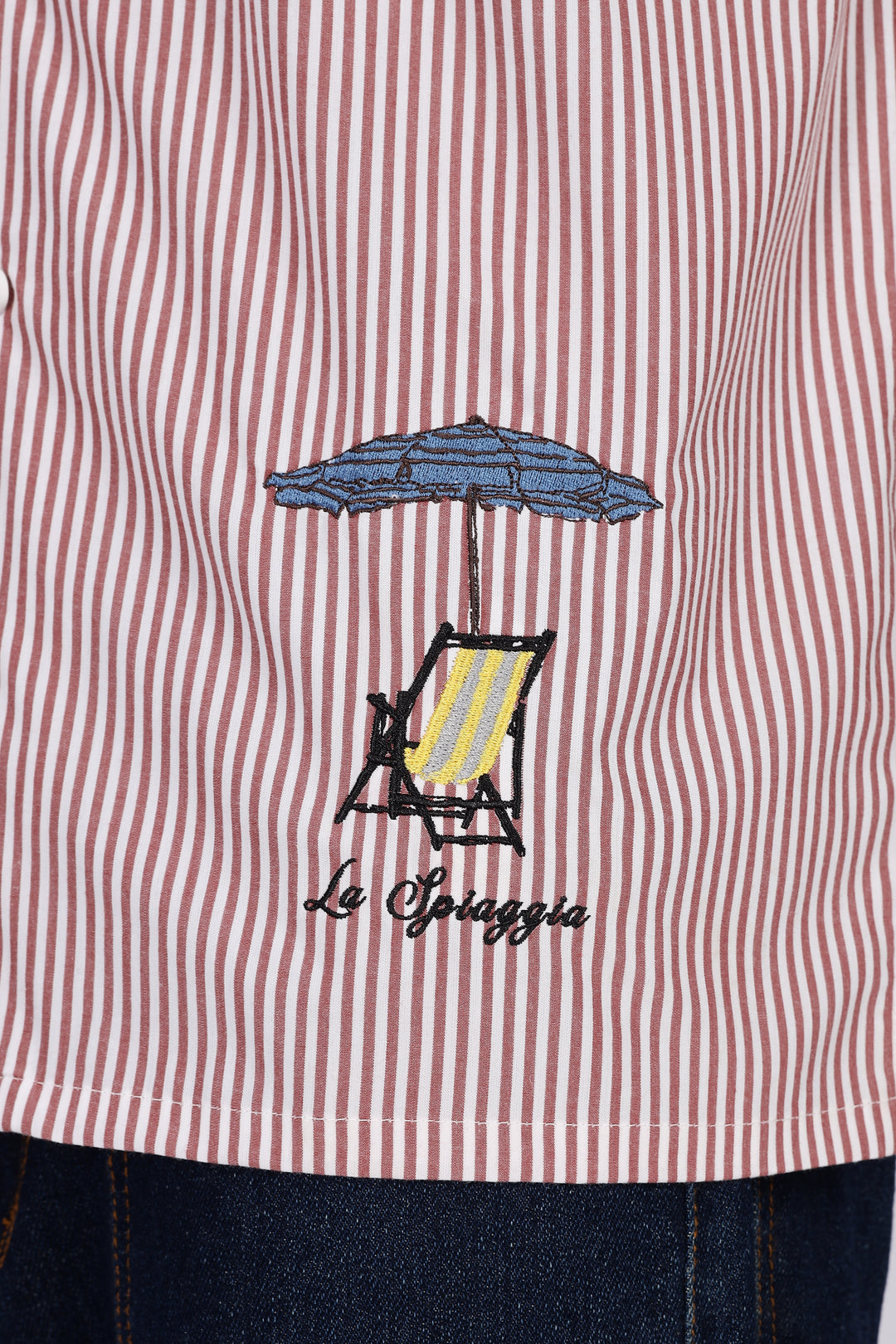 Holiday Chair : Embroidery Cuban Shirt