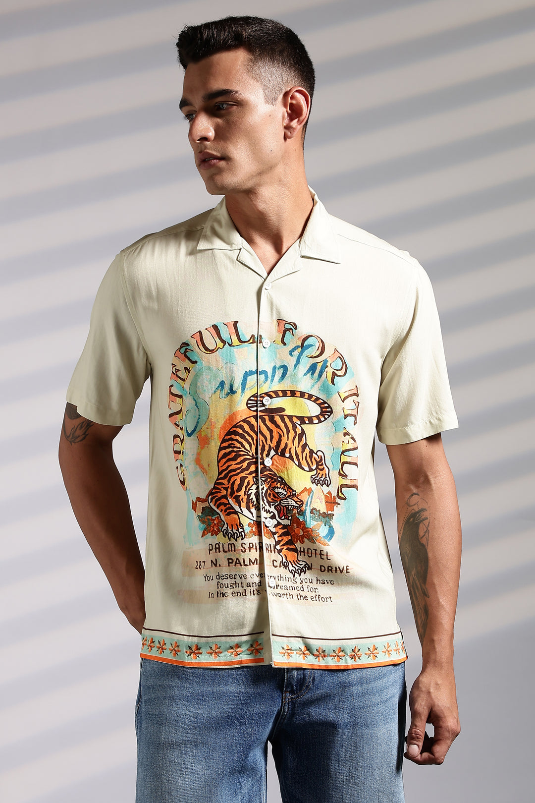 Florida: Printed Cuban Shirt