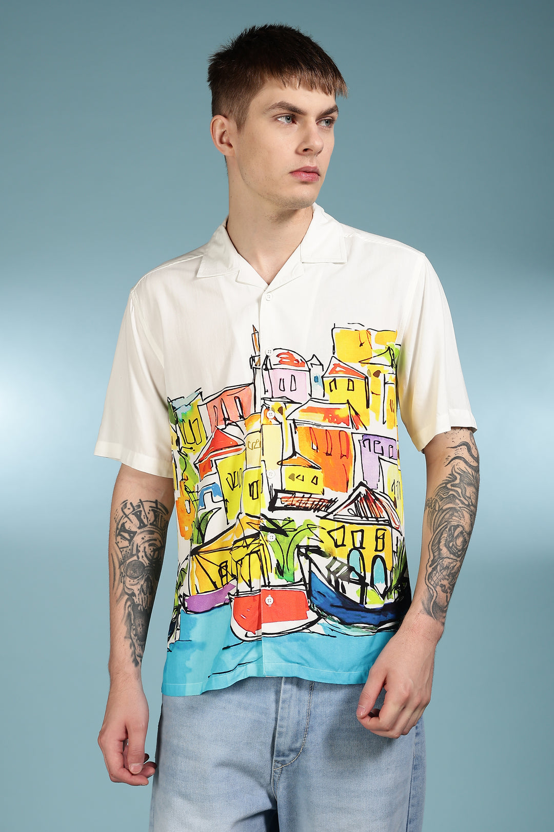 Landscape Cuban Shirt