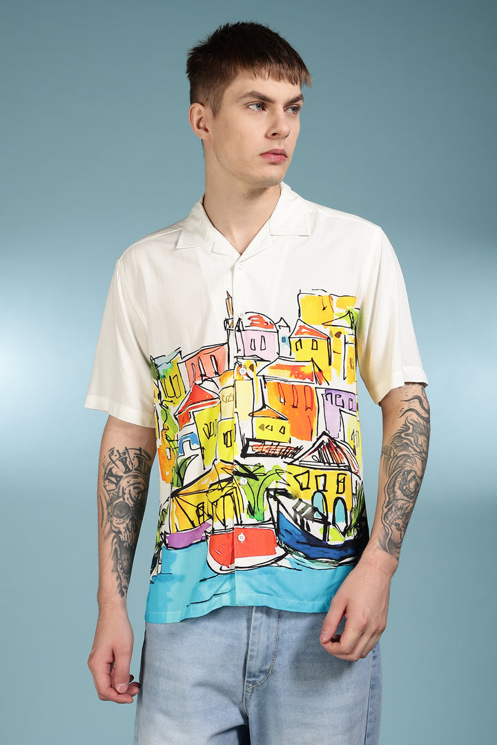 Landscape Cuban Shirt