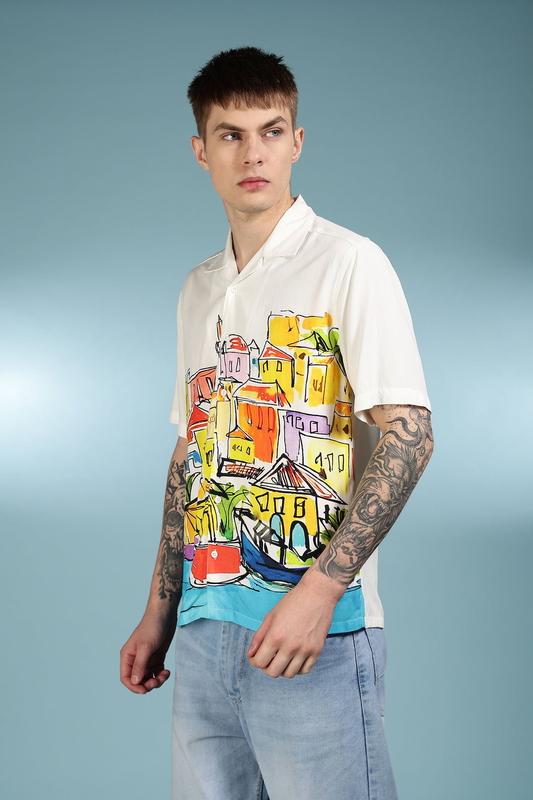 Landscape Cuban Shirt