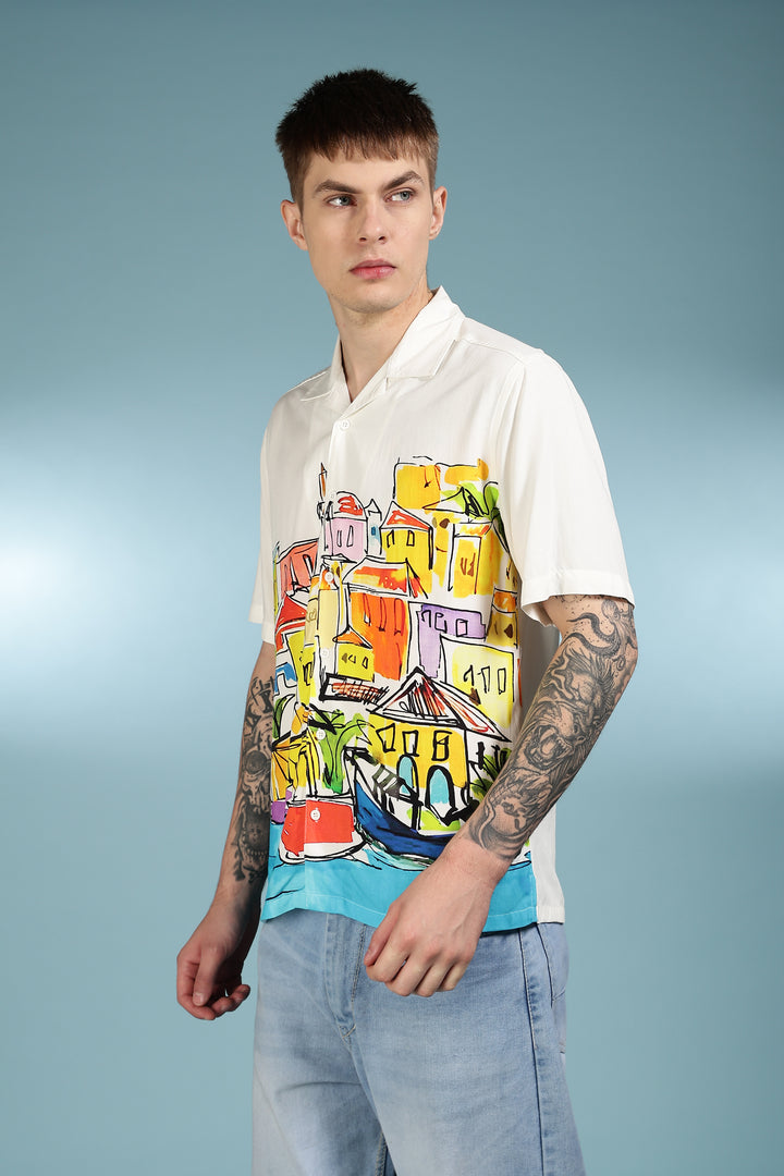 Landscape Cuban Shirt