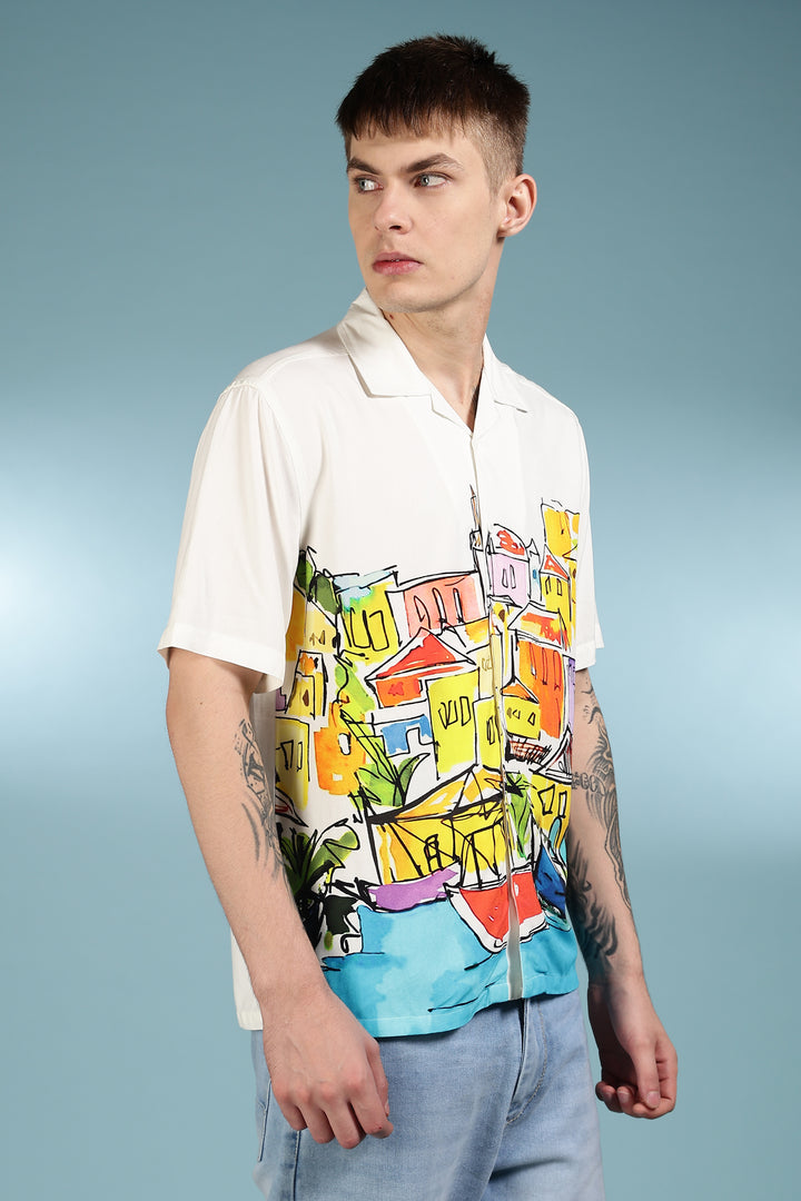 Landscape Cuban Shirt