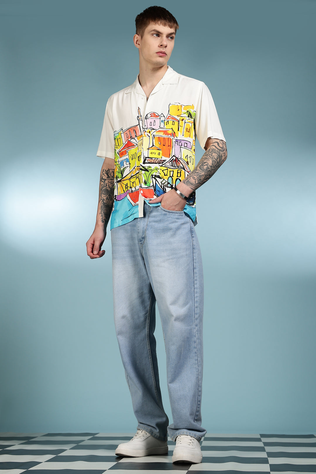 Landscape Cuban Shirt