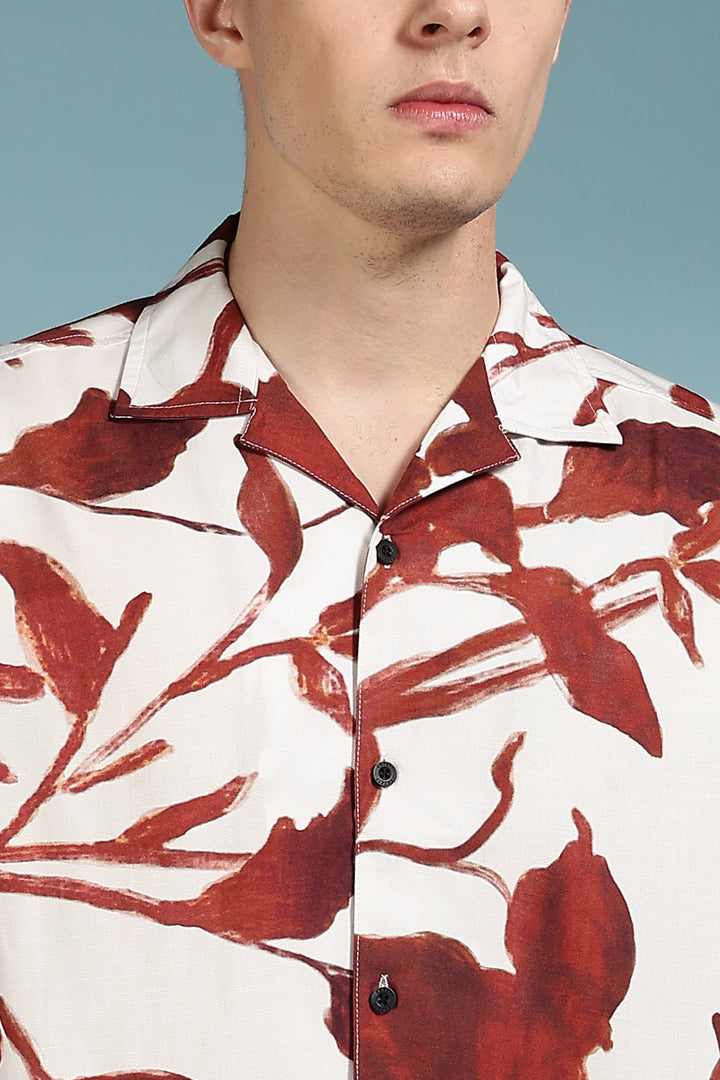 Acrylic Pearl Cuban Shirt