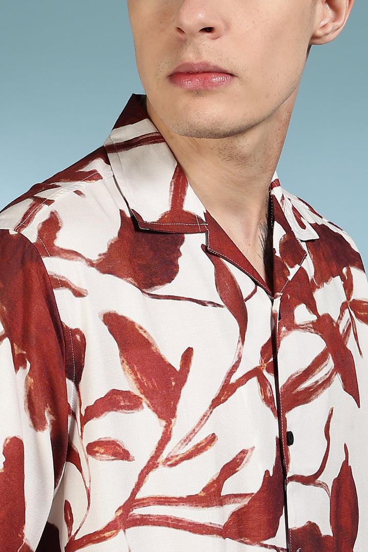 Acrylic Pearl Cuban Shirt