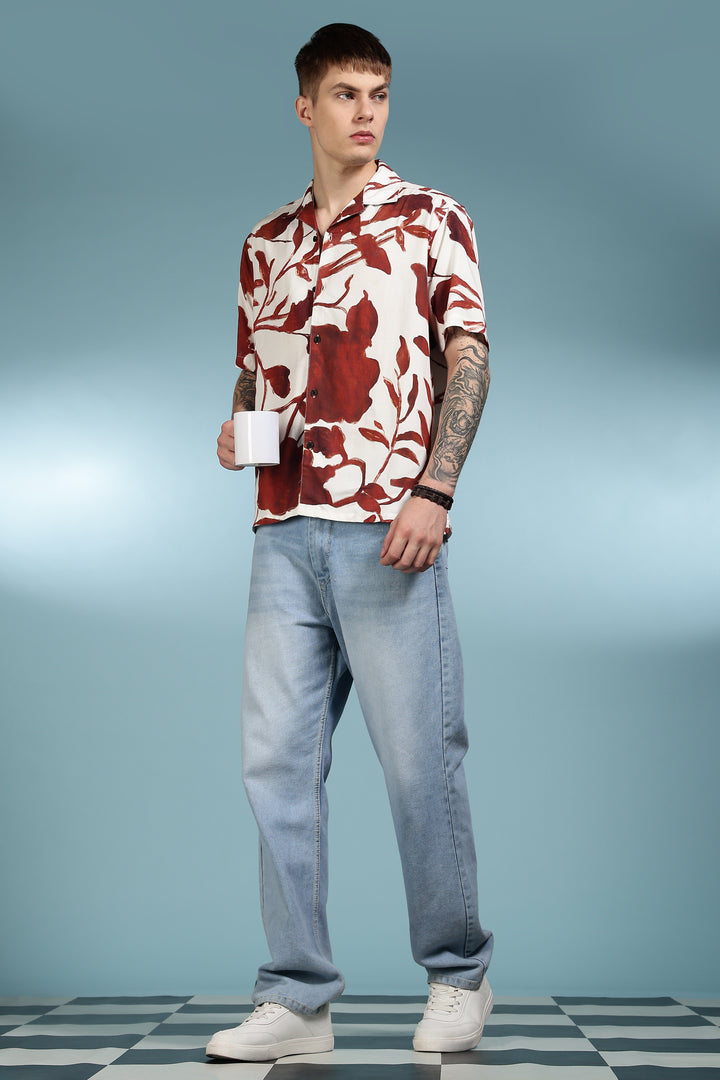 Acrylic Pearl Cuban Shirt