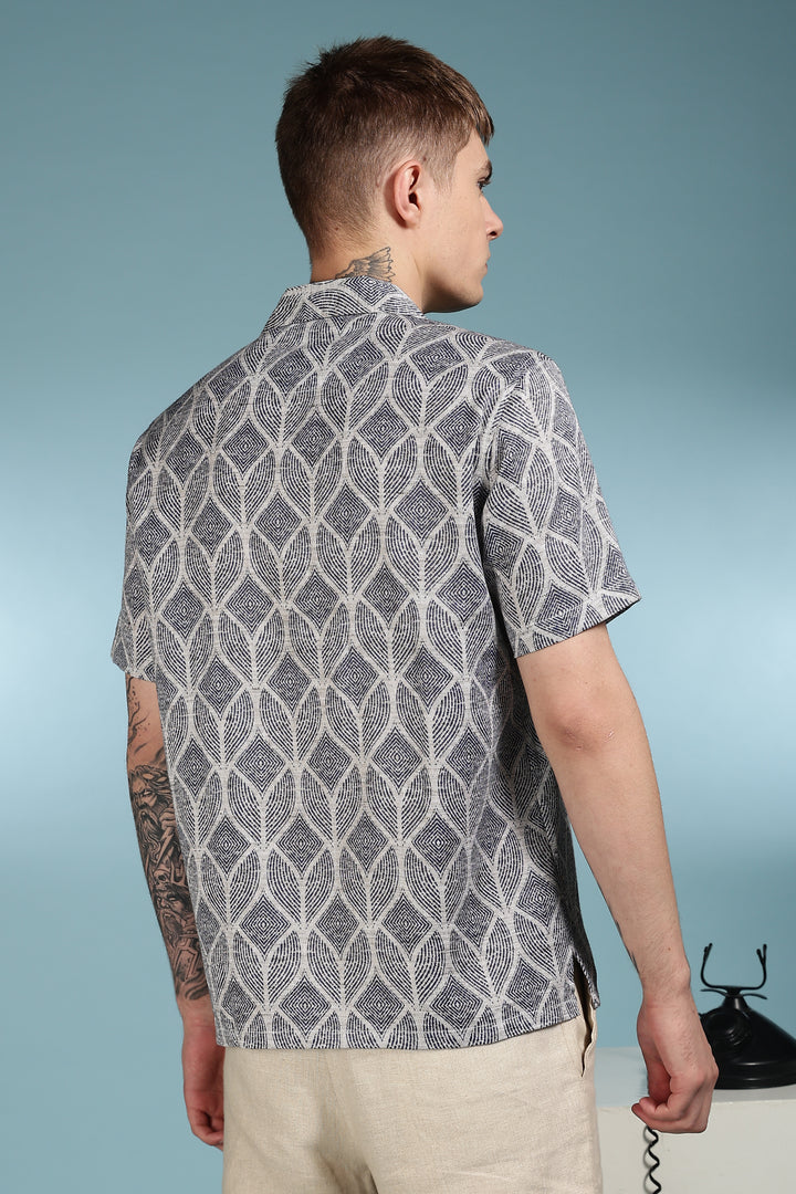 Dimensional Cuban Shirt