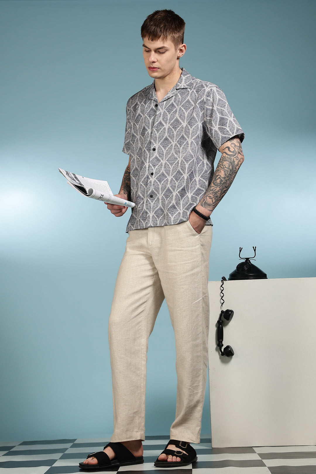 Dimensional Cuban Shirt
