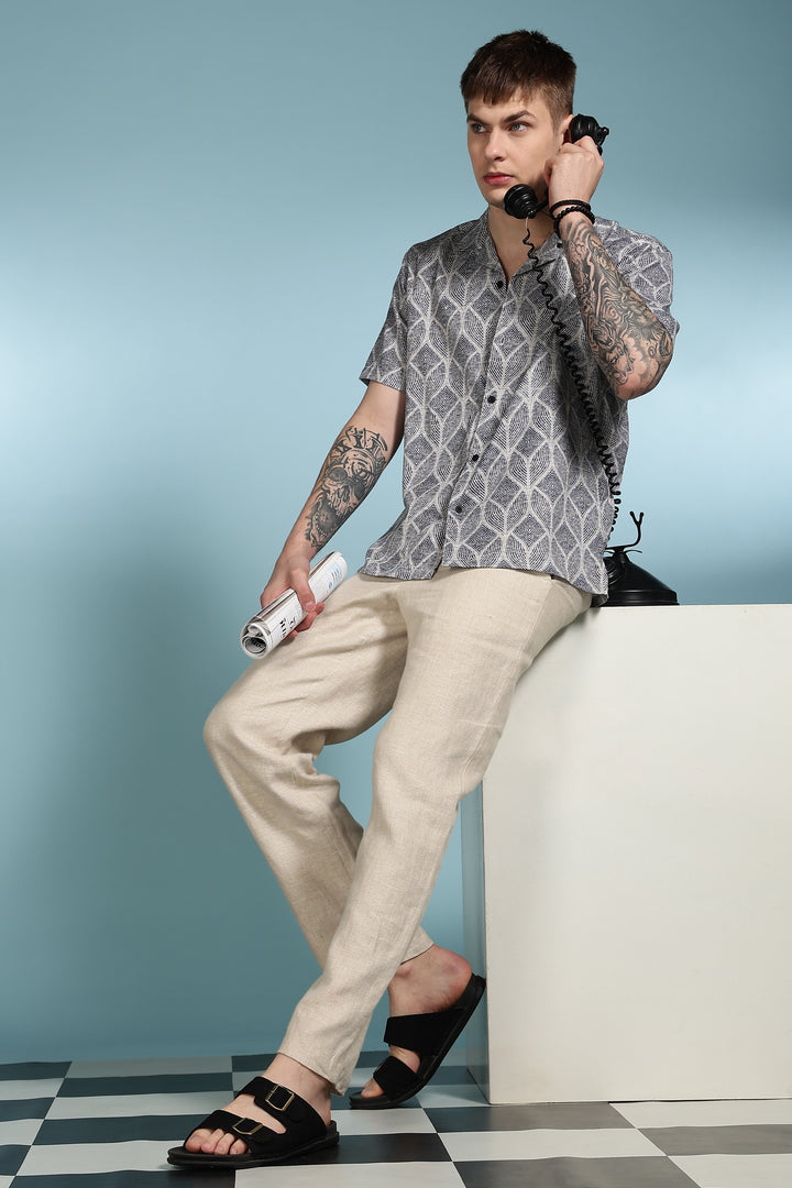 Dimensional Cuban Shirt