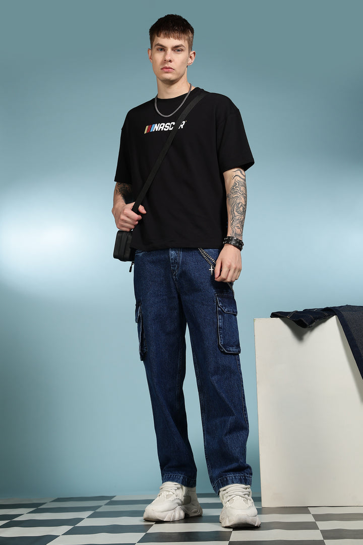 Classic: washed twin pockets cargo pants