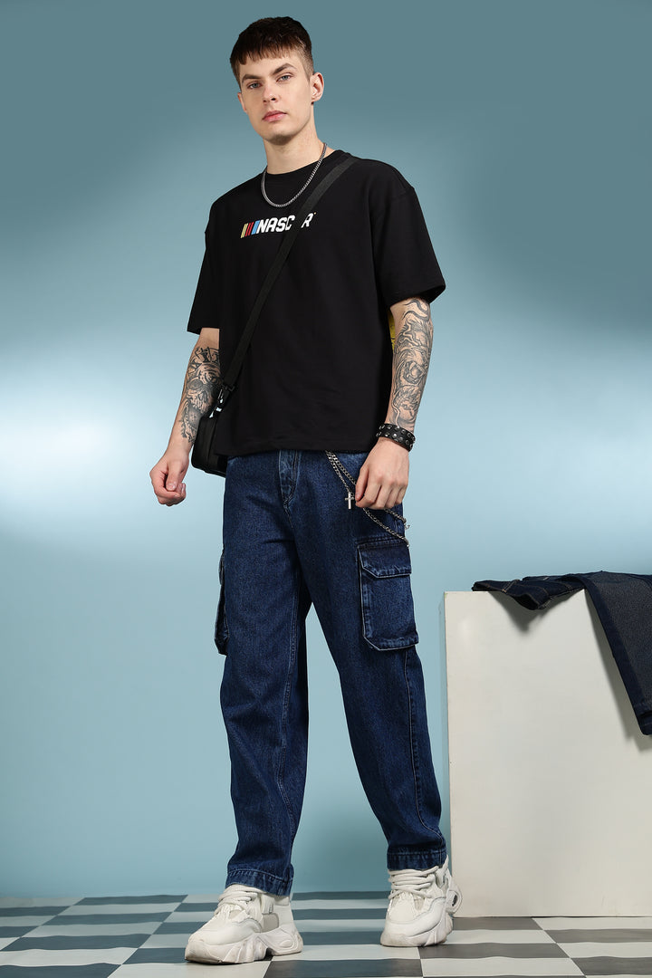 Classic: washed twin pockets cargo pants