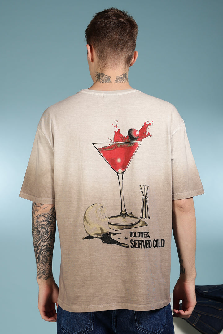 Serve Cold: Ombre Brown Tshirt