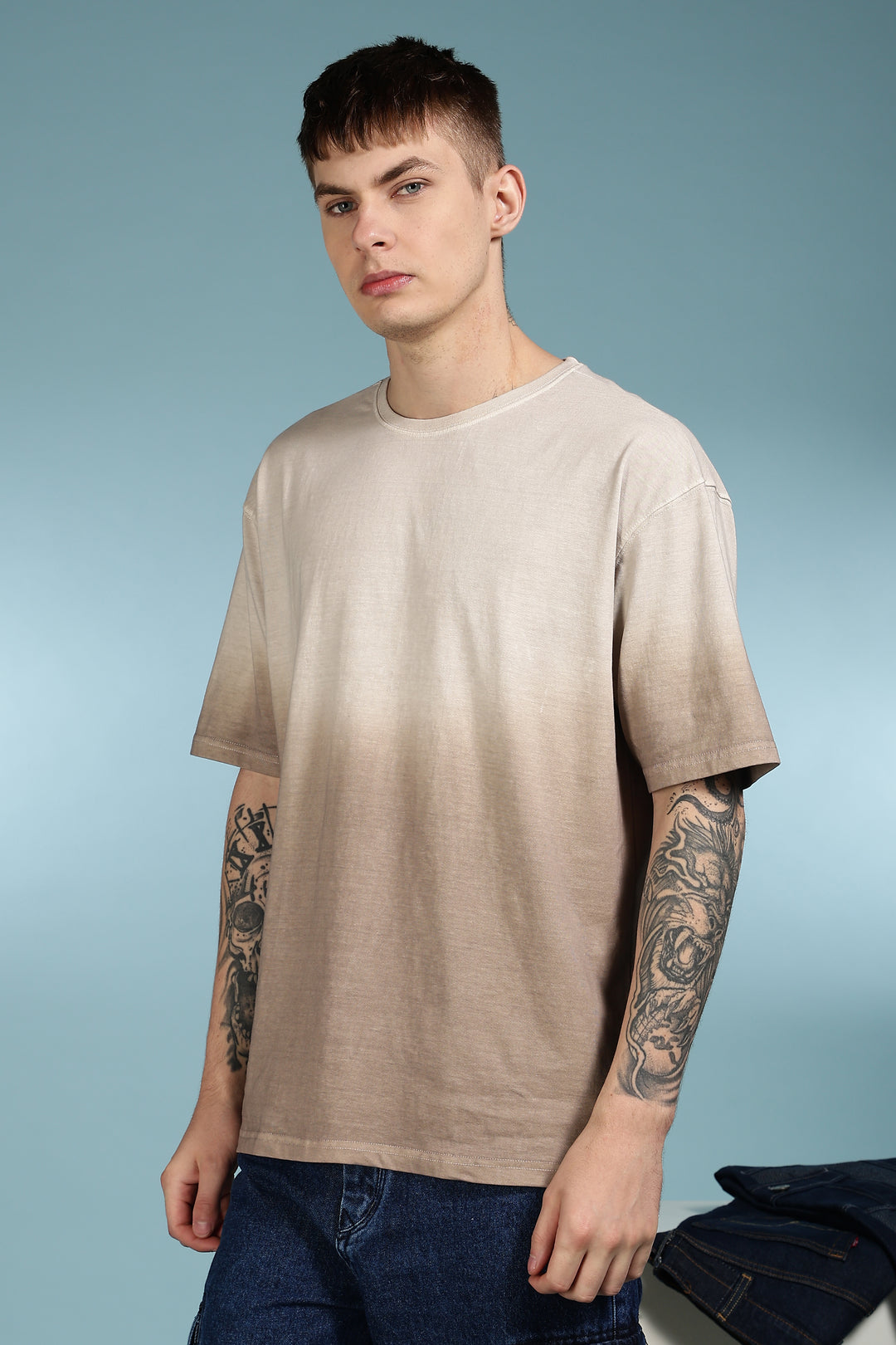 Serve Cold: Ombre Brown Tshirt