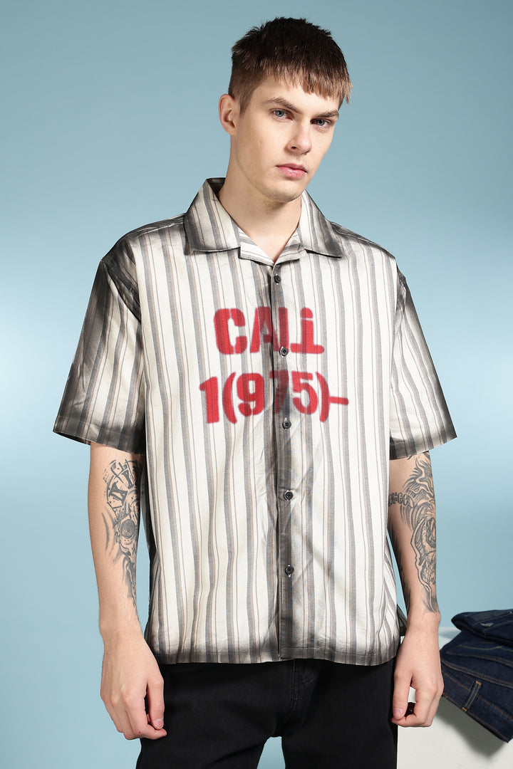 Call Oversized Cuban Shirt