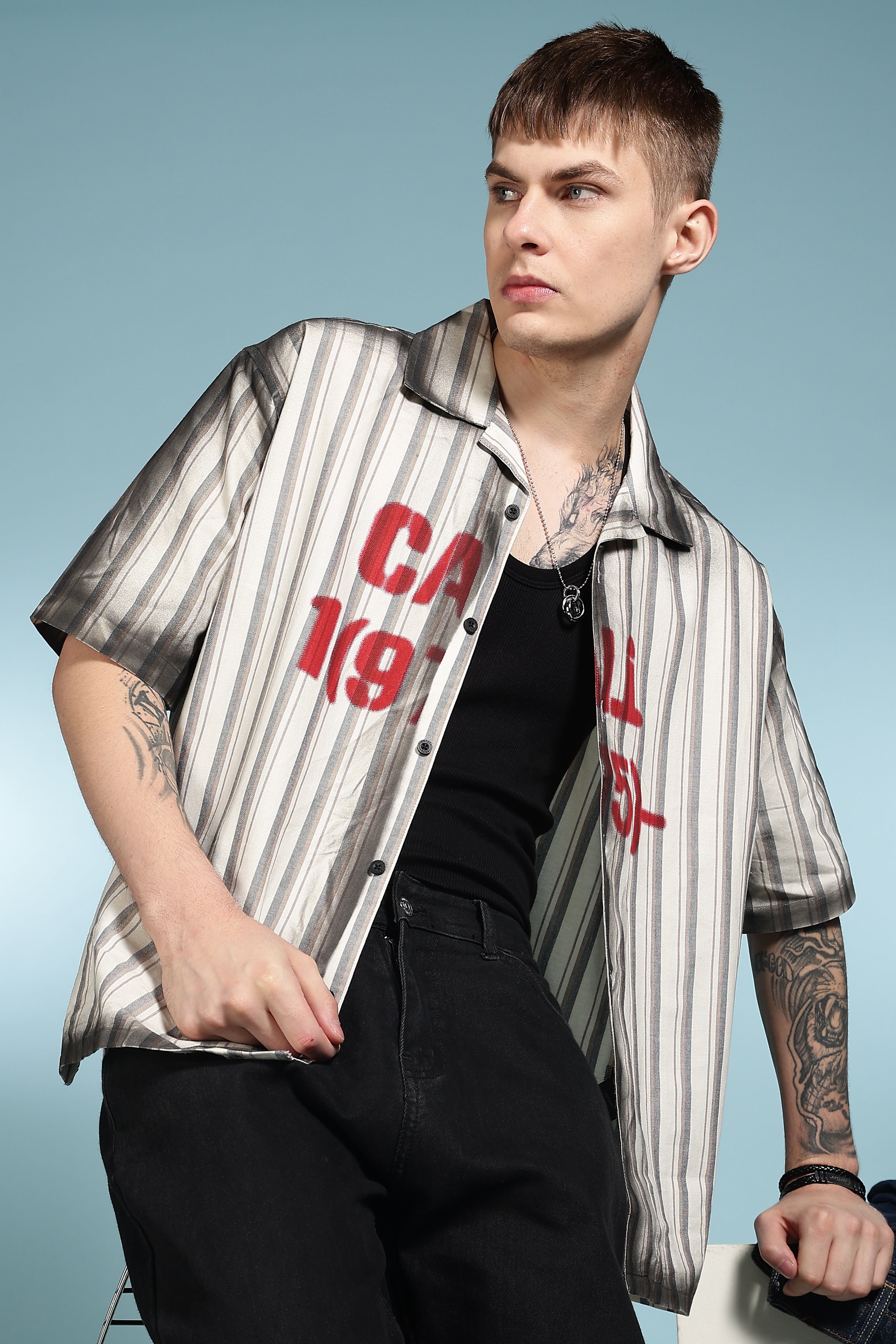 Call Oversized Cuban Shirt – Eszett