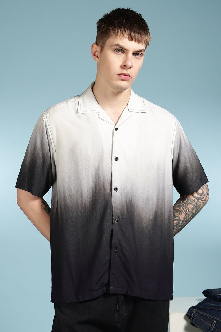 Gradient Cuban Shirt