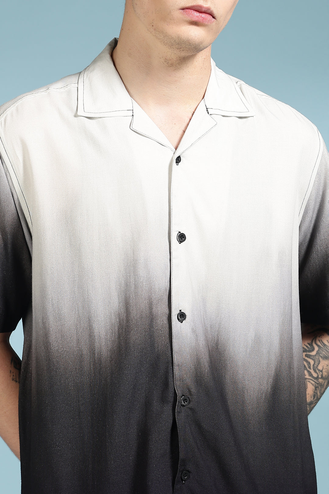 Gradient Cuban Shirt