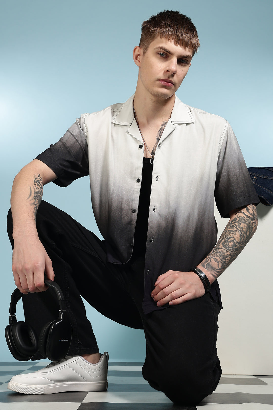Gradient Cuban Shirt