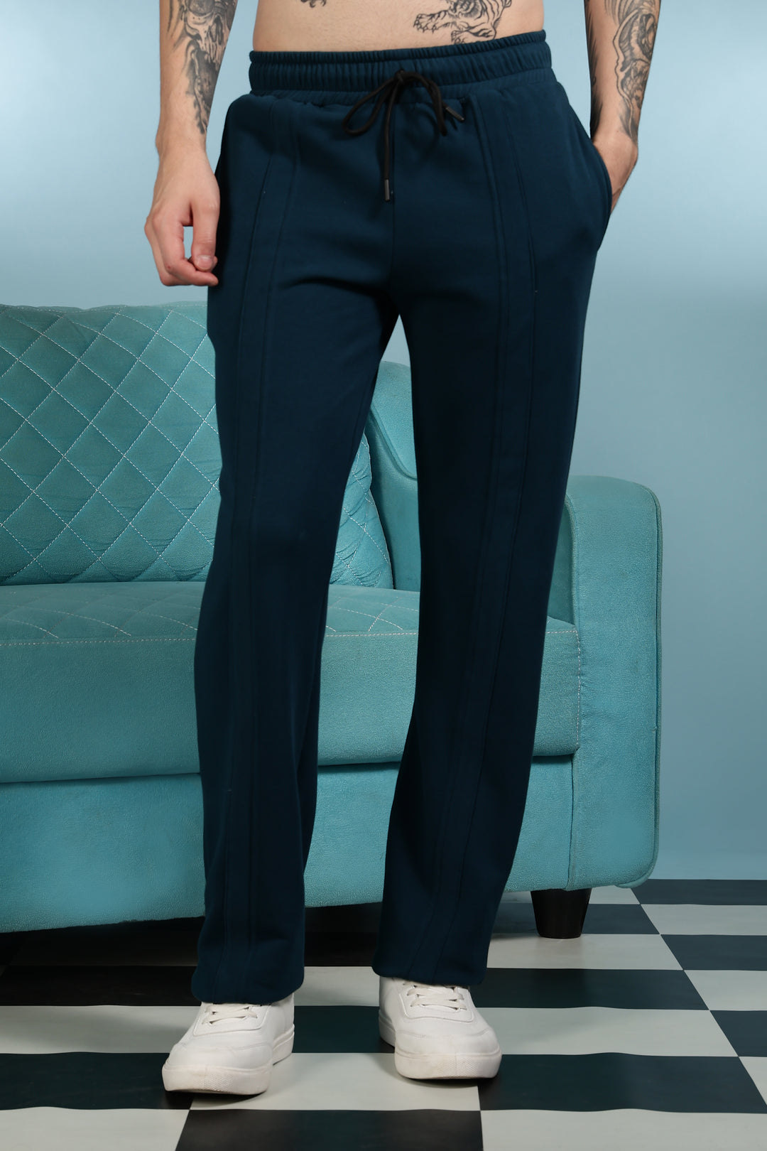 Solid Teal : Joggers