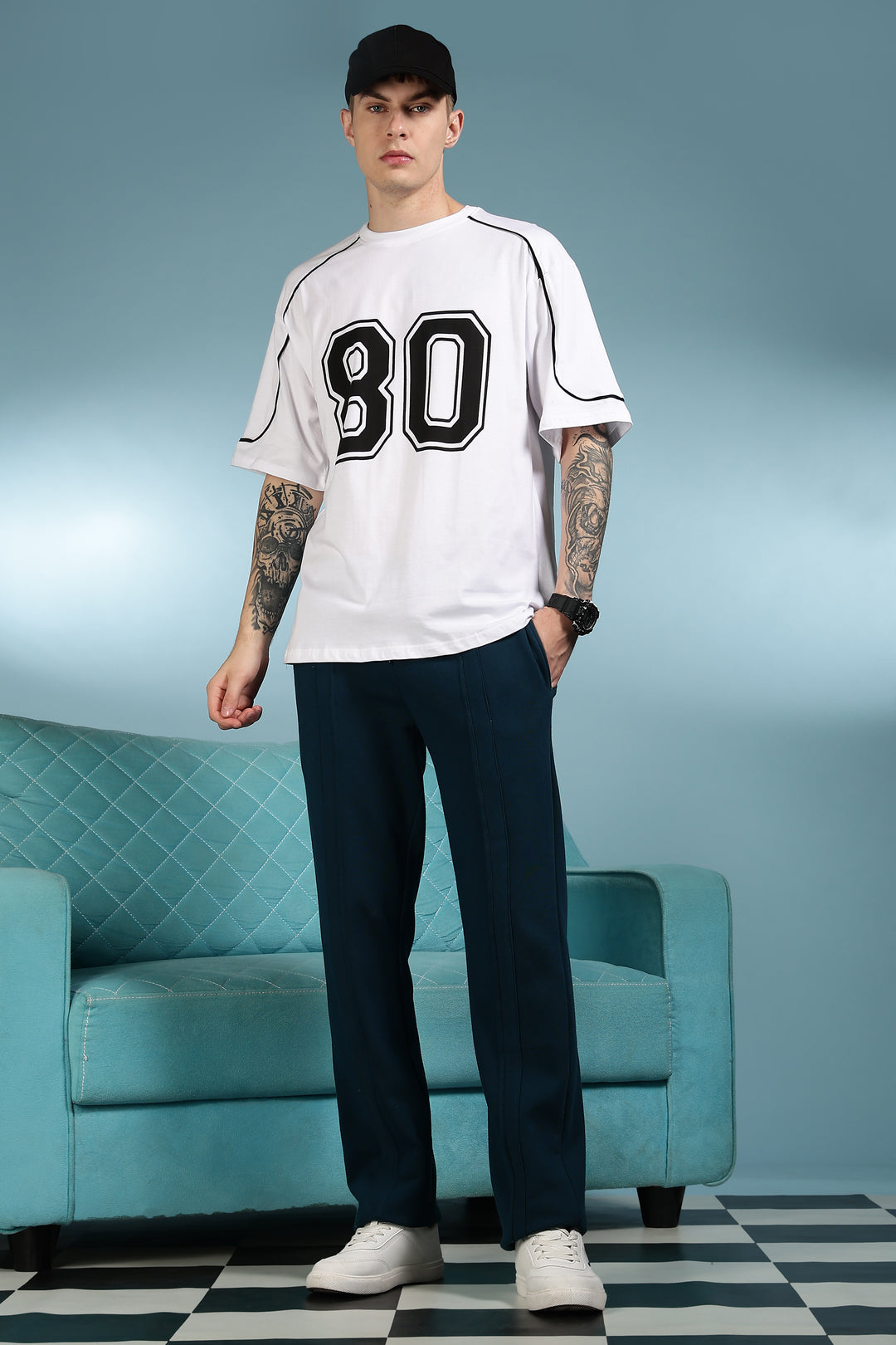 Solid Teal : Joggers