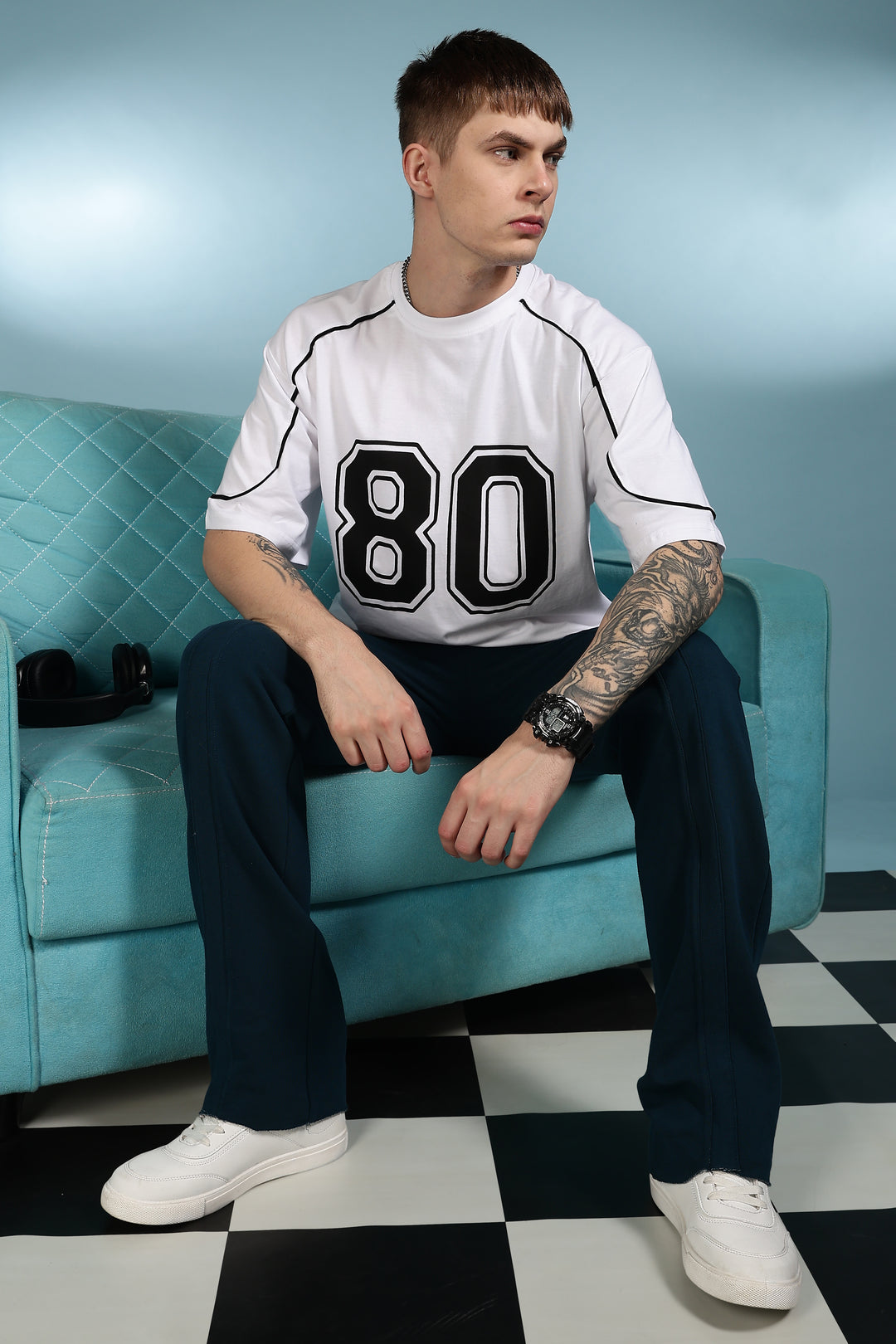 Solid Teal : Joggers