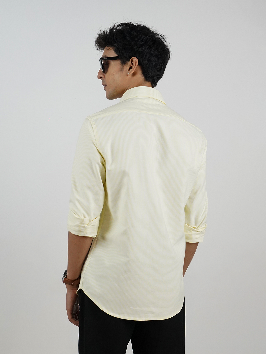 Eszett Oxford Stripes Yellow 1