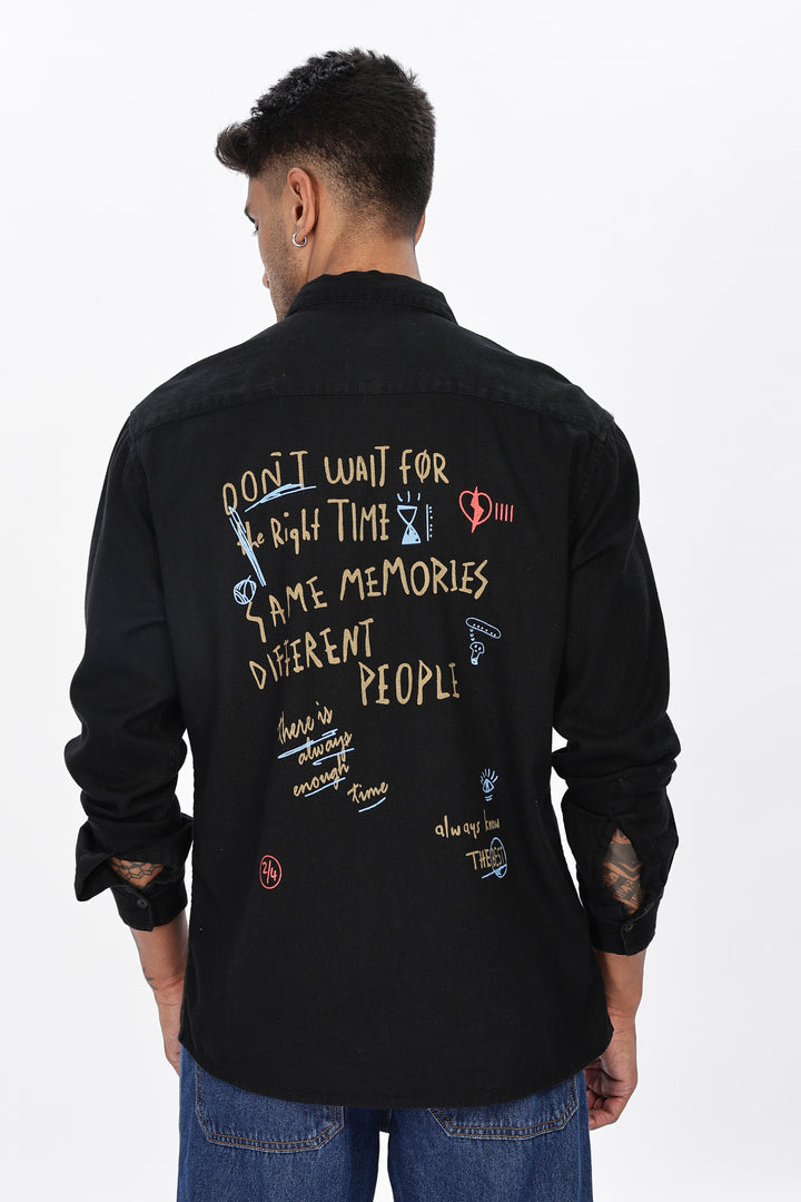 Denims: Scribble Shirt