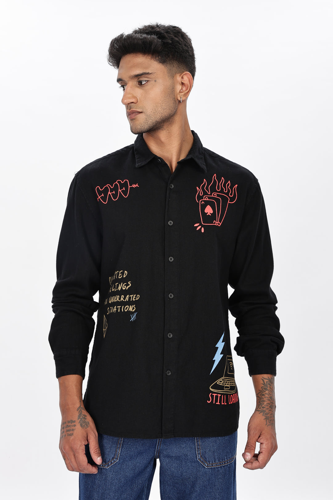 Denims: Scribble Shirt