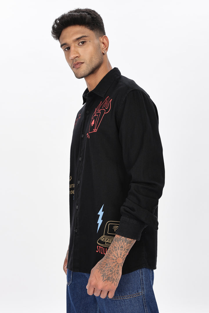 Denims: Scribble Shirt