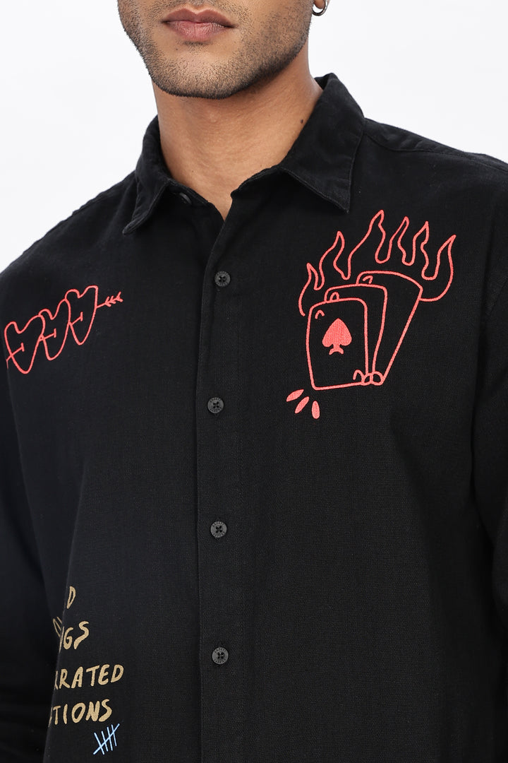Denims: Scribble Shirt