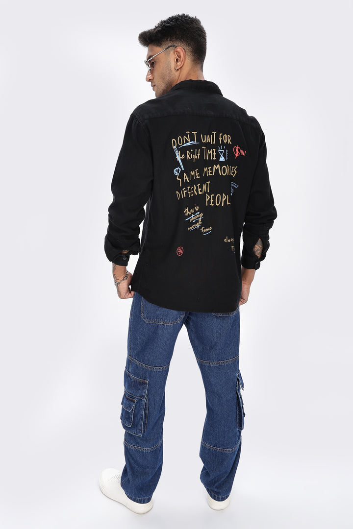 Denims: Scribble Shirt