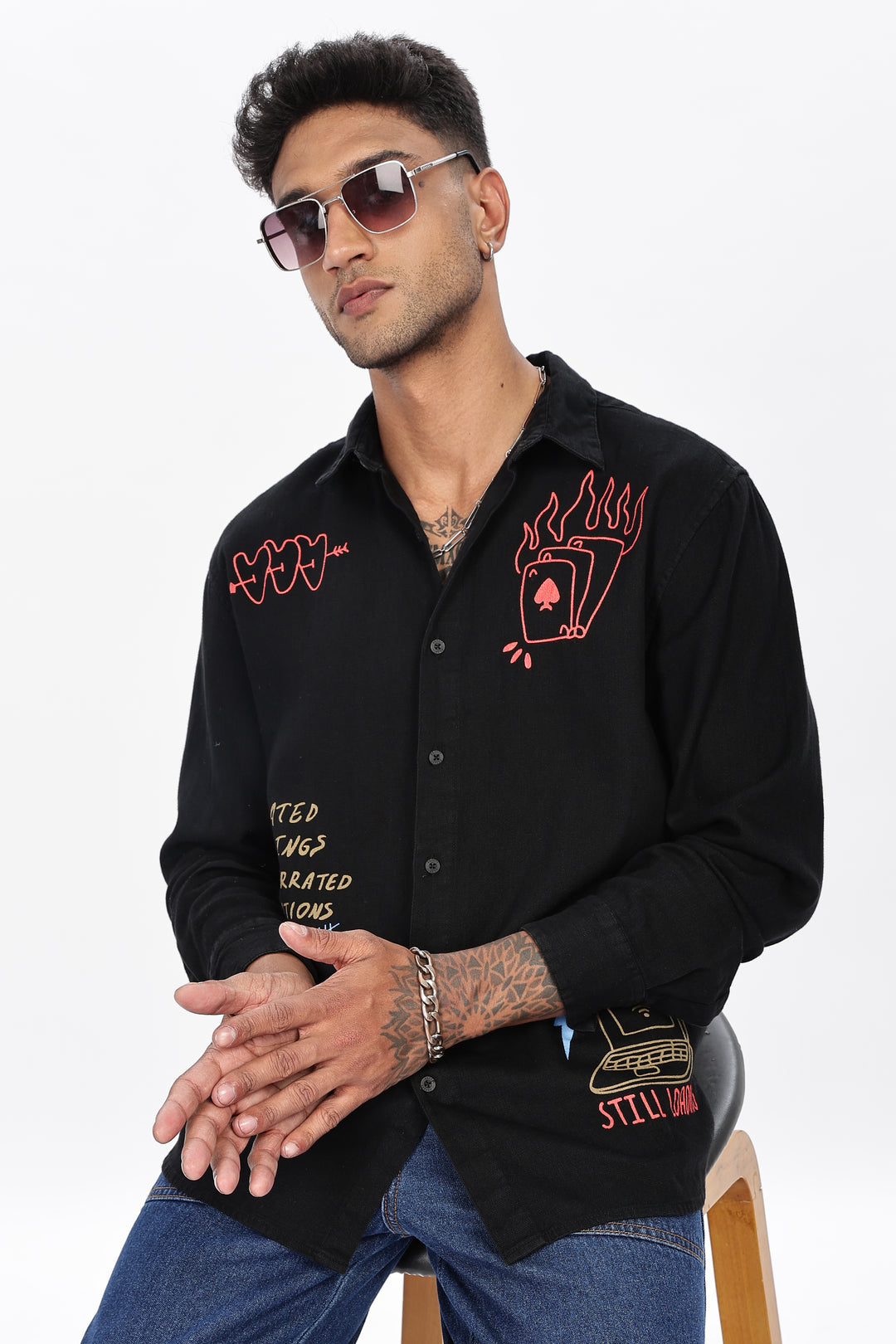 Denims: Scribble Shirt