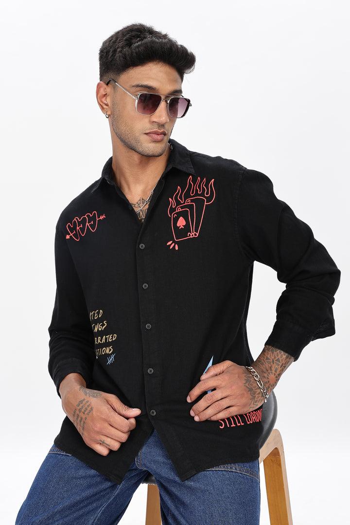 Denims: Scribble Shirt