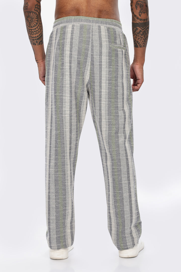 Stripes Jaquard Co-ord Set