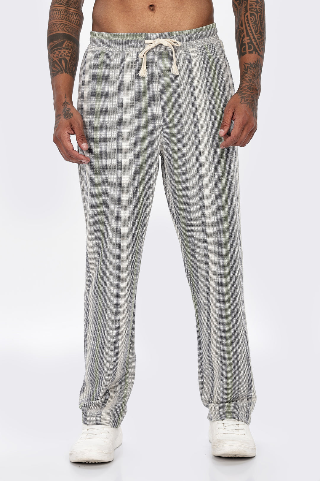 Stripes Jaquard Co-ord Set